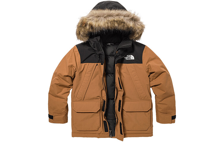 

Детский пуховик THE NORTH FACE, цвет Brown