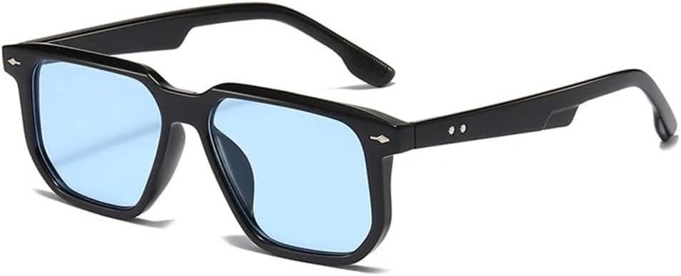 

Солнцезащитные очки конфетных цветов для женщин и мужчин с заклепками, защита от УФ-излучения UV400, для занятий спортом на открытом воздухе, бега и езды на велосипеде Generic, Black Blue