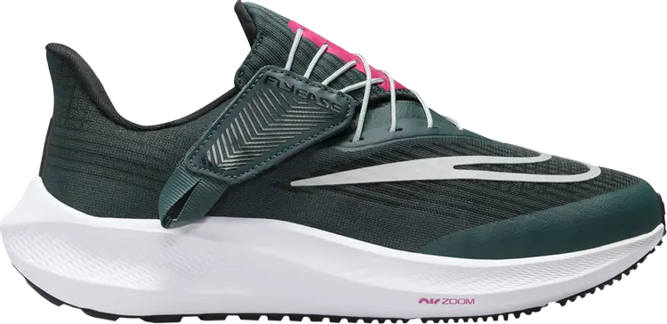 

Кроссовки Wmns Air Zoom Pegasus 39 FlyEase Wide 'Deep Jungle Metallic Silver', зеленый