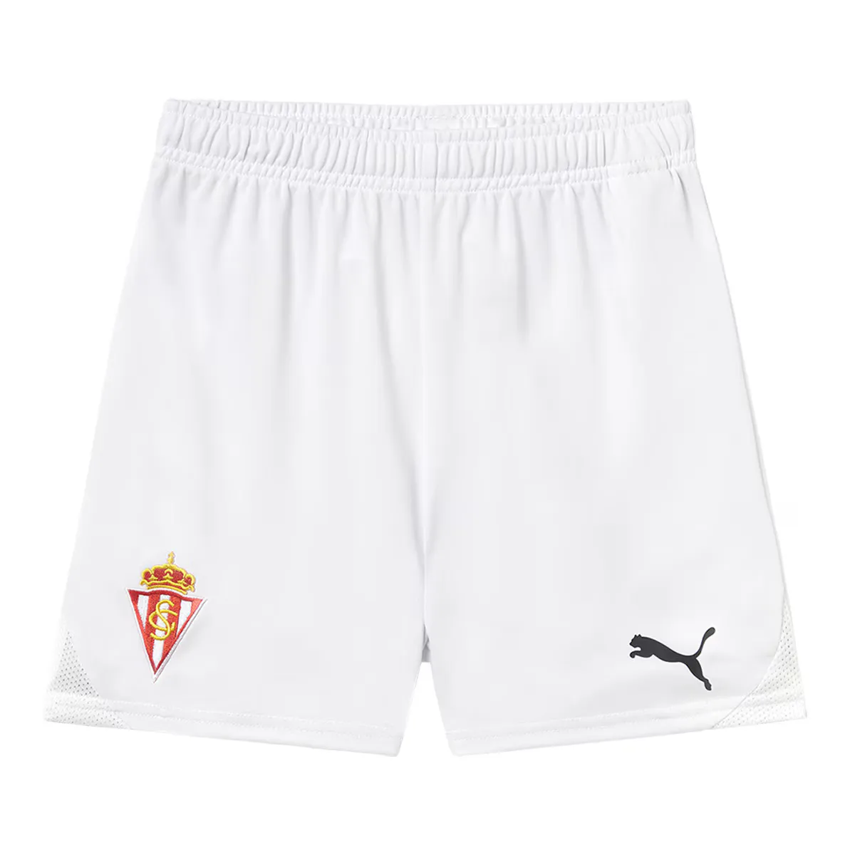 

Sporting de Gijón 2024-2025 детские шорты 1-й комплект Puma, белый