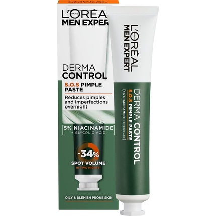

L'Oreal Paris Men Expert Derma Control SOS Pimple Paste - Лечение акне L'Oréal
