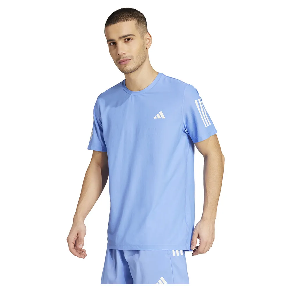 

Футболка с коротким рукавом спортивная adidas Own The Run, синий