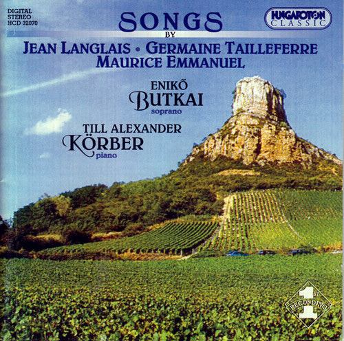 

CD диск Langlais / Tailleferre / Emmanuel / Butkai: Songs