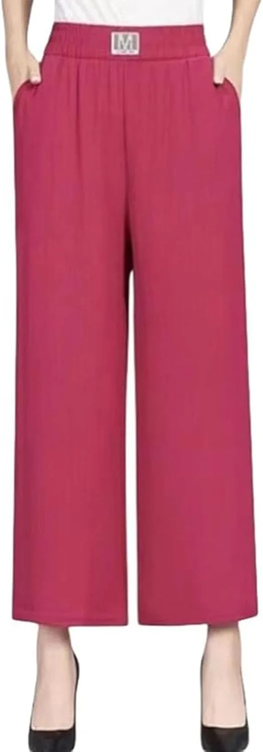 Женские брюки Perfect Drape с высокой посадкой на резинке, эластичные, модель Nine Points Generic, роза