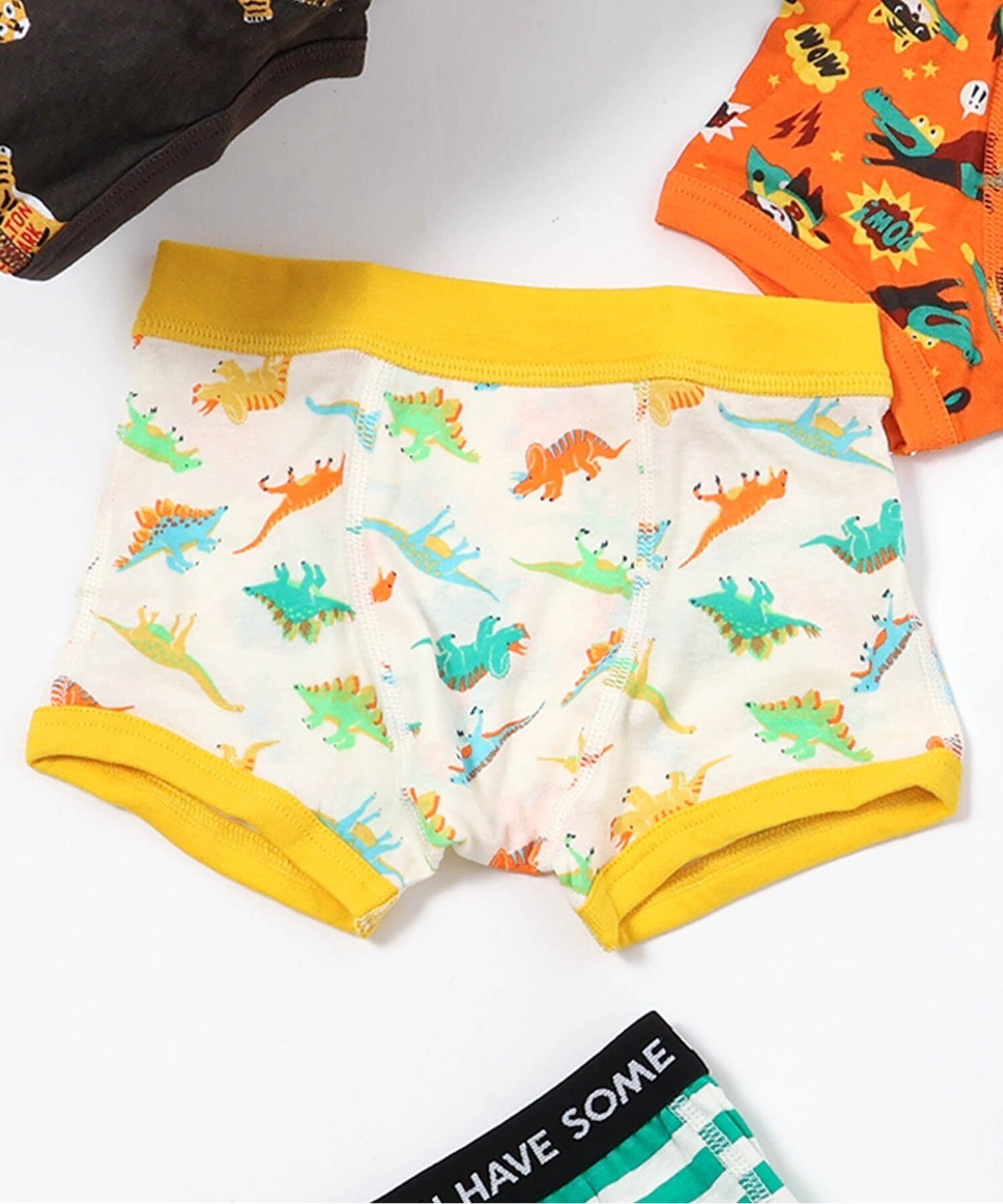 Детские боксерские трусы BREEZE, Yellow