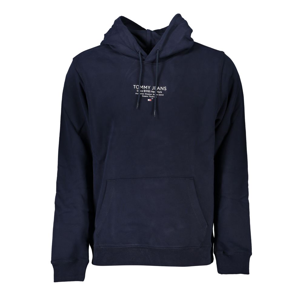 

Шикарная синяя толстовка с капюшоном и логотипом Tommy Hilfiger