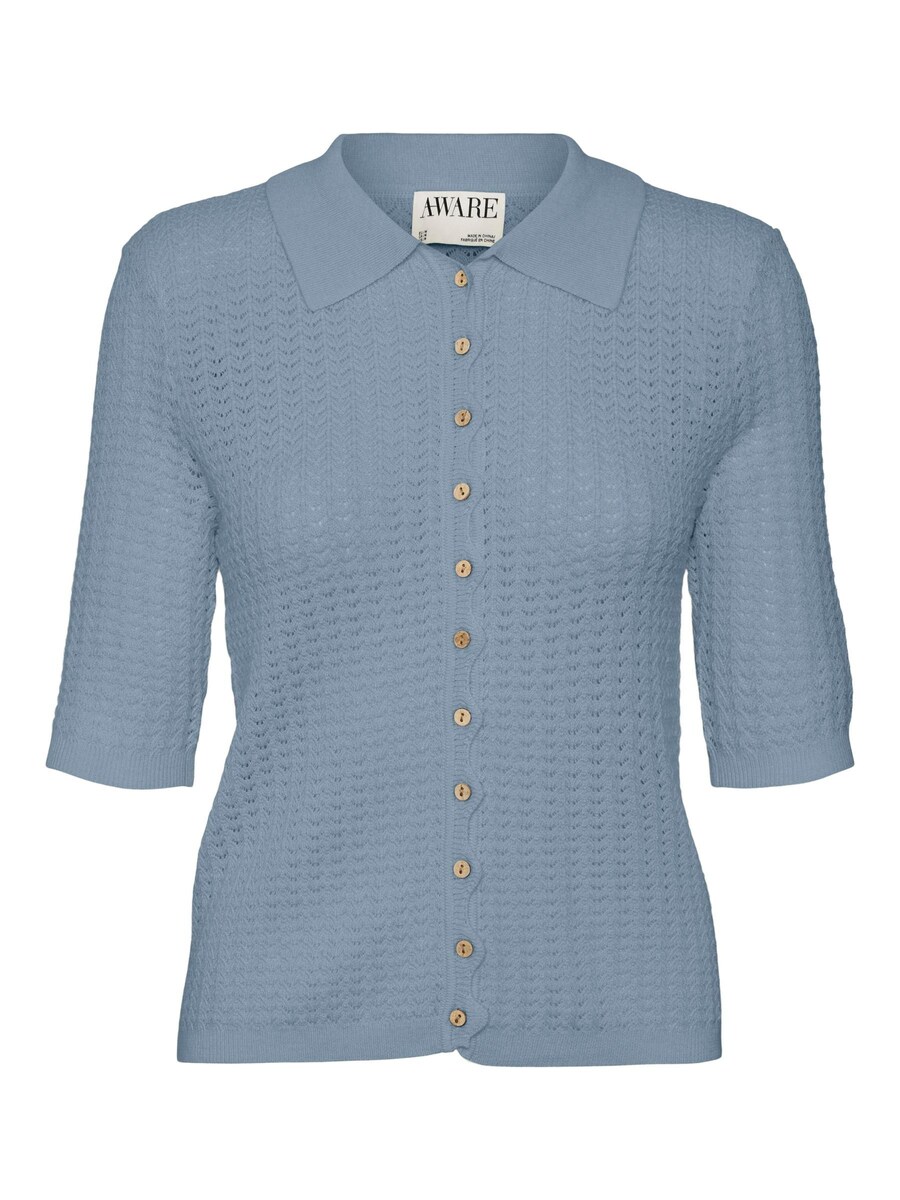

Вязаный кардиган VERO MODA VMPanama, светло-синий