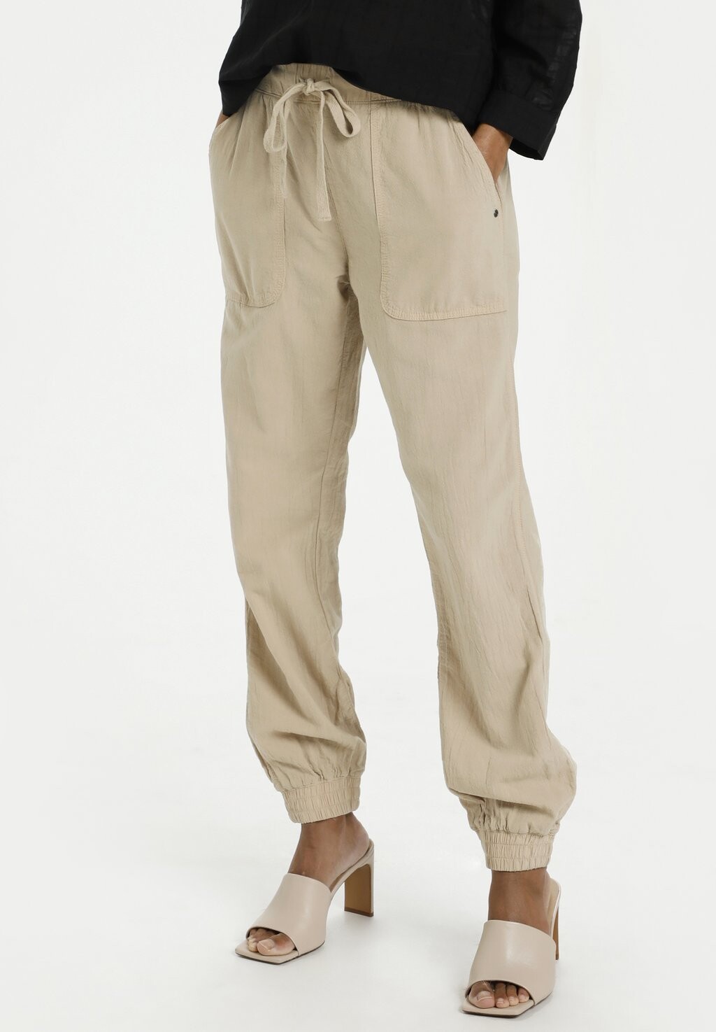 

Брюки Kaffe KANAYA, цвет Classic Sand, Бежевый;серый, Брюки Kaffe KANAYA, цвет Classic Sand