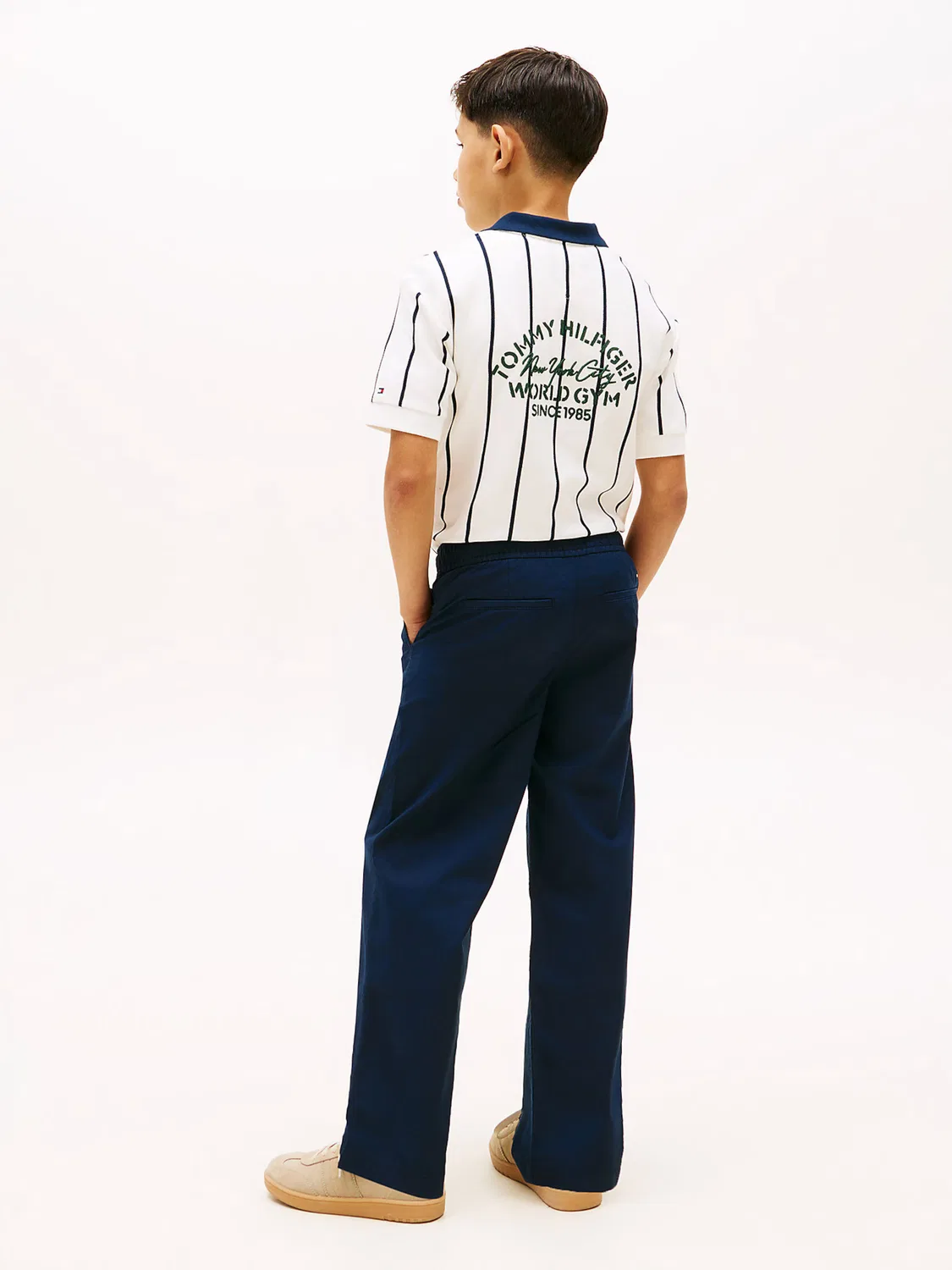 Обычные брюки - незаменимый элемент гардероба. Tommy Hilfiger, Navy — фото 4