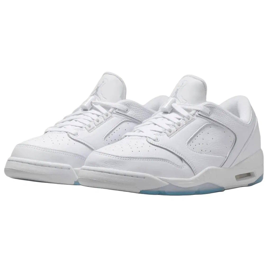 Кроссовки баскетбольные винтажные Jordan Air Sixty Plus Low белые — фото 4