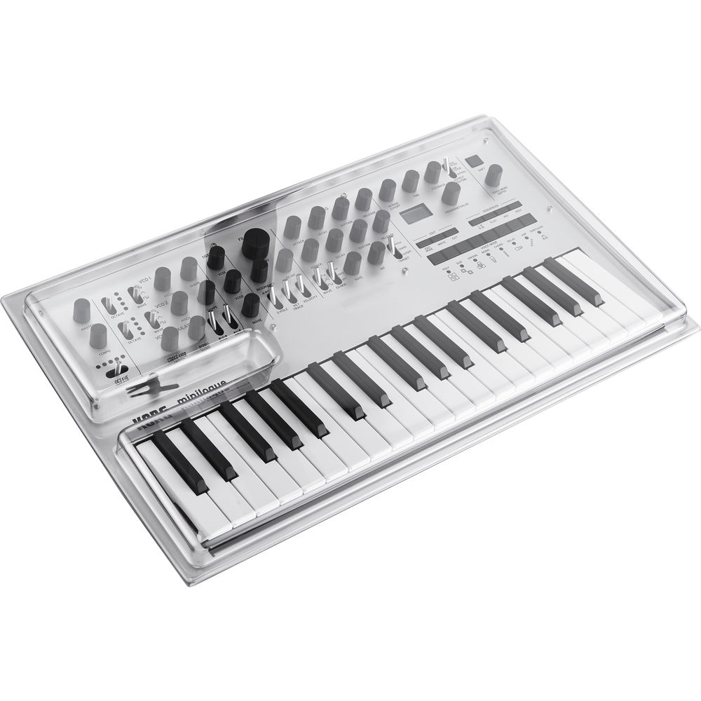 

Decksaver Cover for Korg Minilogue (Smoked/Clear)