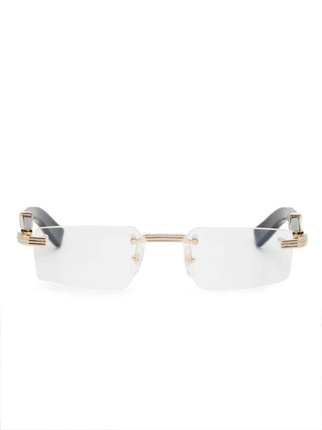

Cartier Eyewear очки в безободковой оправе, серый