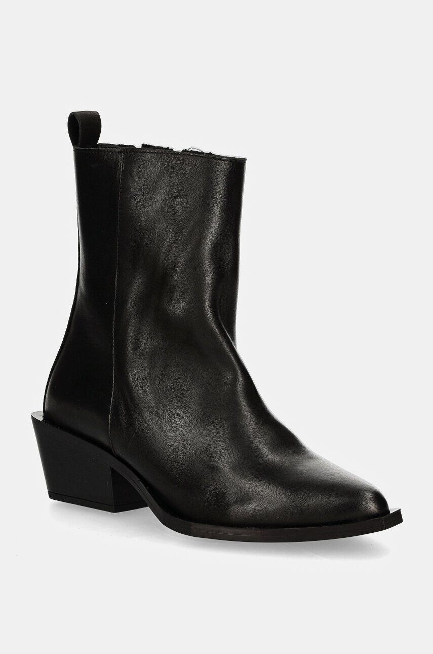 

Кожаные ботильоны Steve Madden Xylena, черный