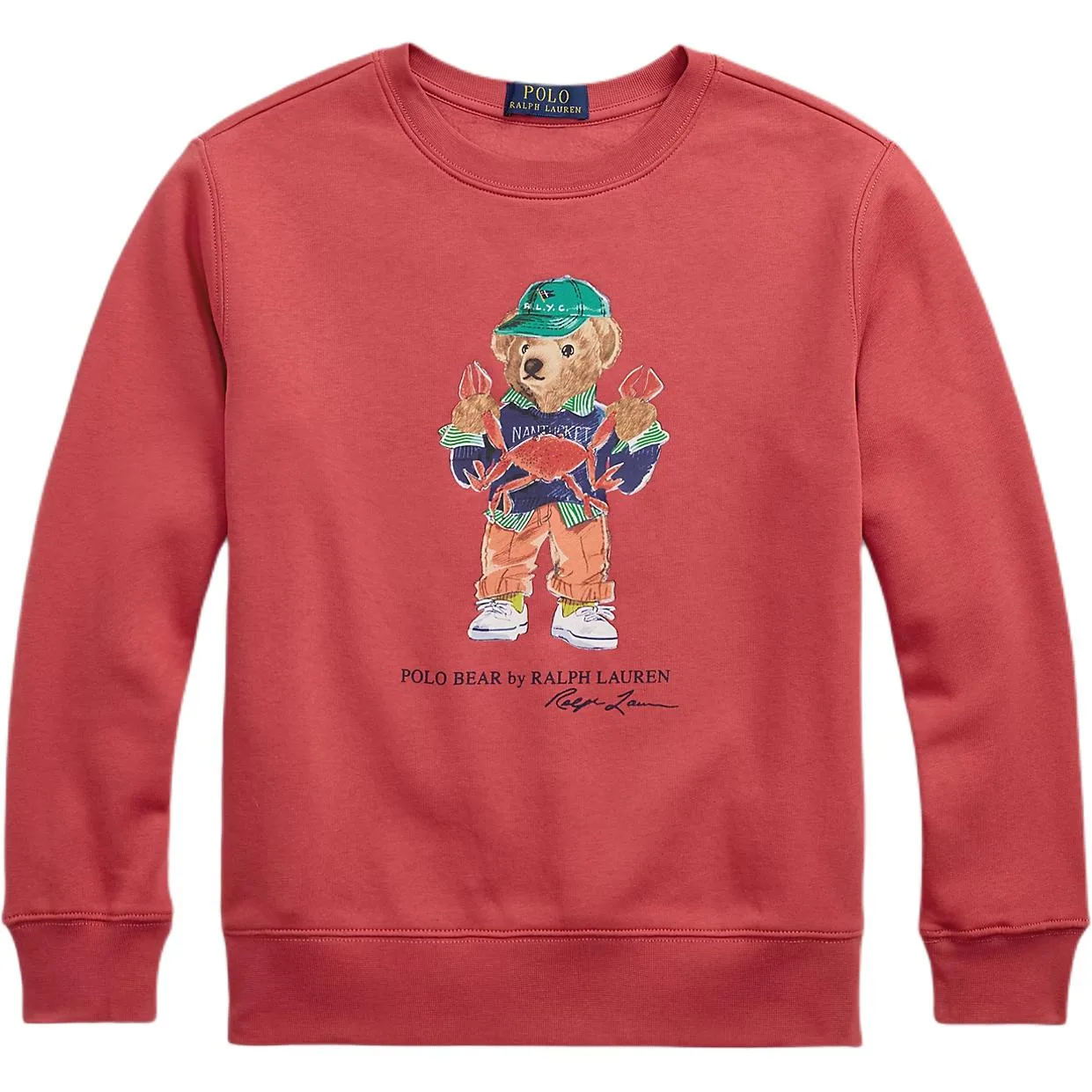 Свитшот Kids' Polo Ralph Lauren, красный