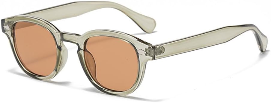 

Солнцезащитные очки с градиентным синим покрытием и круглыми заклепками UV400 для женщин и мужчин, для занятий спортом на открытом воздухе и верховой езды UYPTK, A7 Green Tea