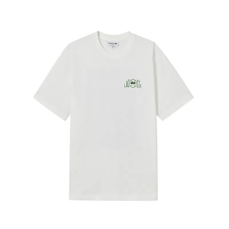 Футболка мужская с круглым вырезом Moderate LACOSTE, 70V/Ecru