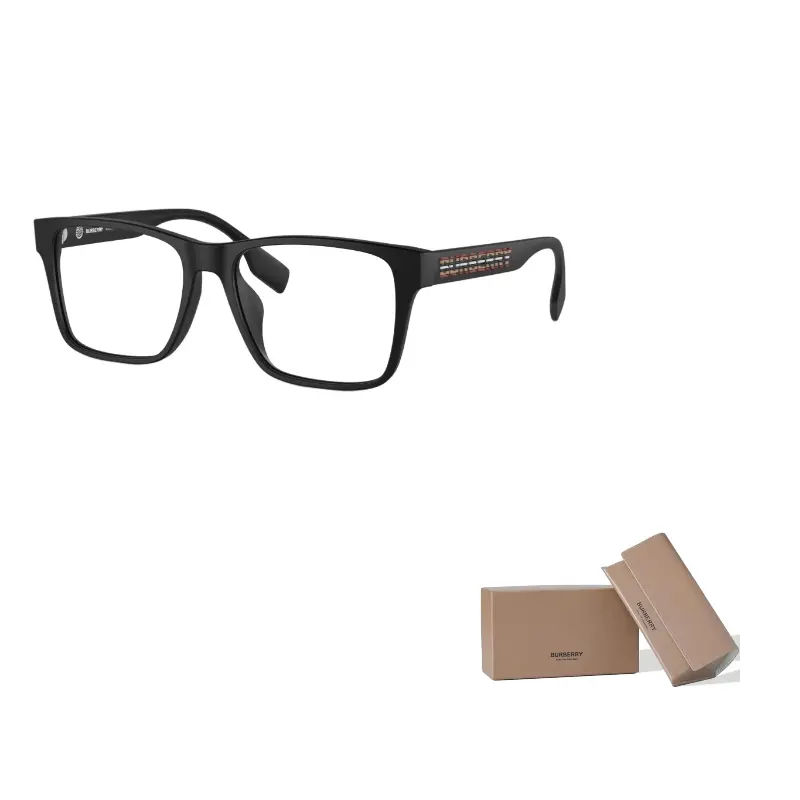 

Burberry Прямоугольная оправа для очков, мужская, черная