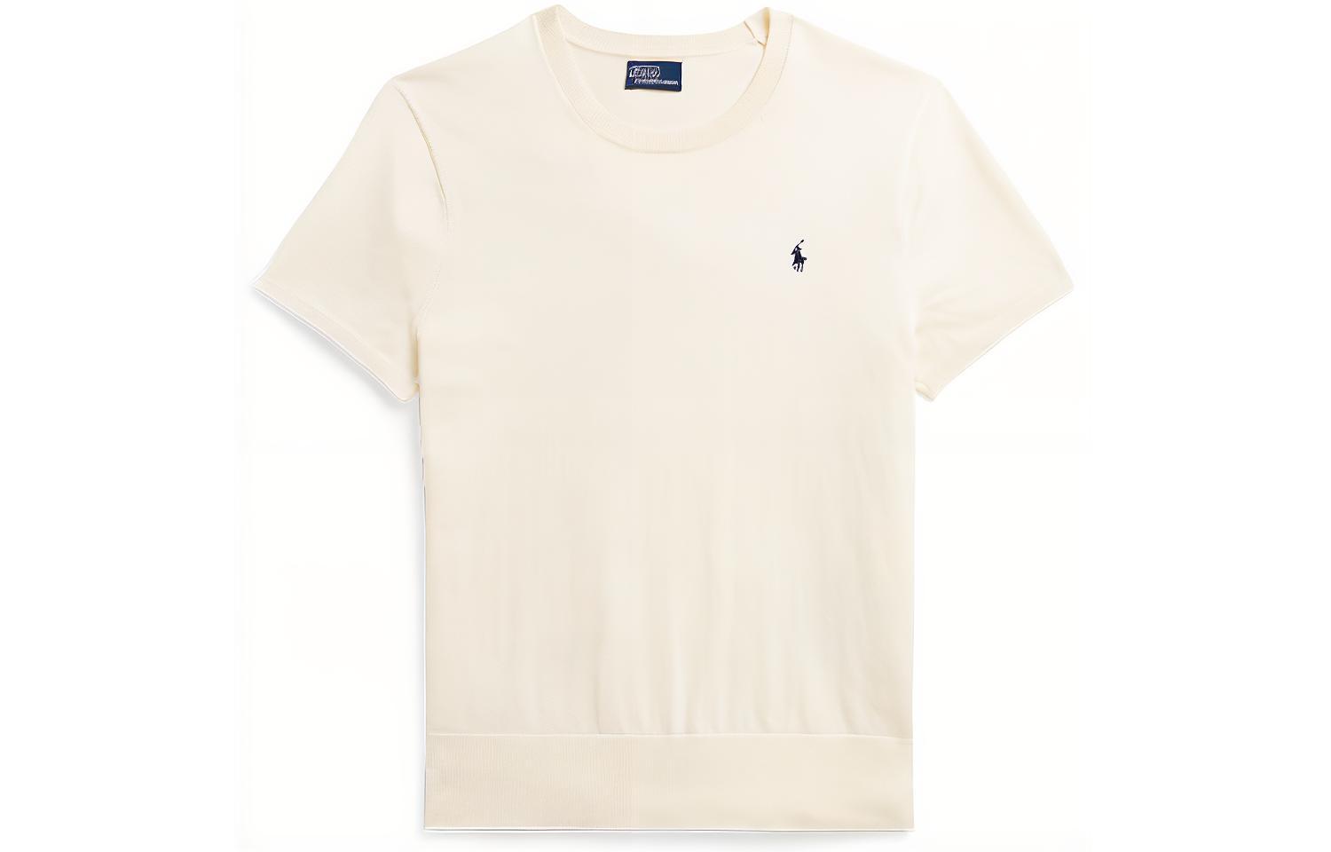 

Polo Ralph Lauren Футболка женская экрю, Белый, Polo Ralph Lauren Футболка женская экрю