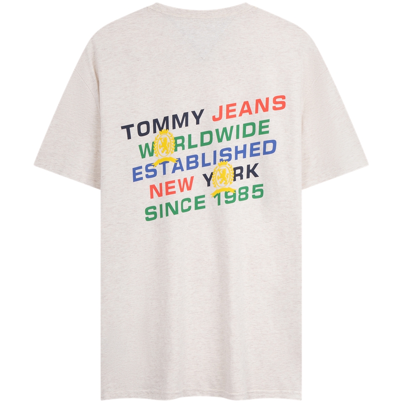 Tommy Hilfiger Футболка мужская экрю — фото 4