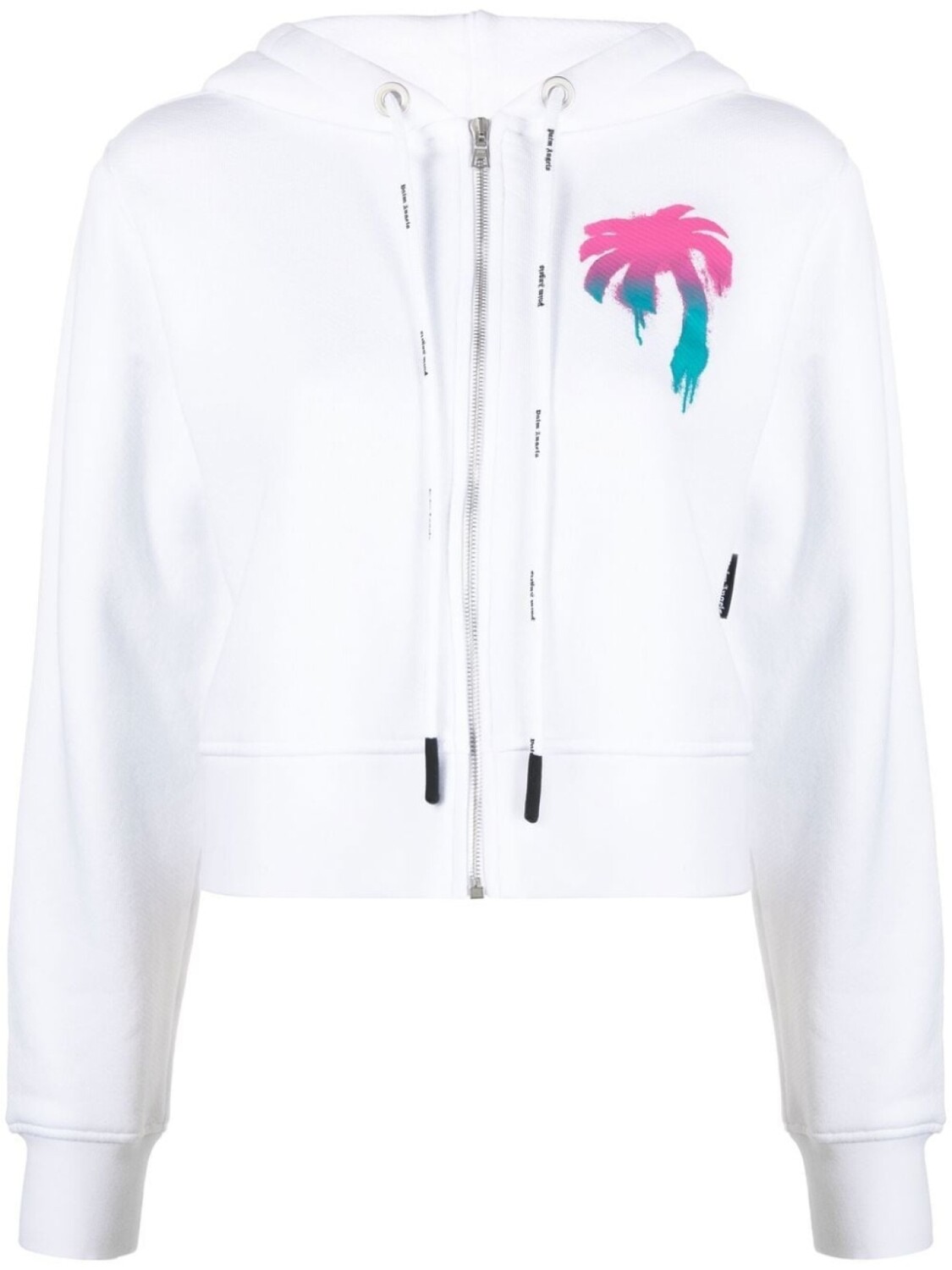 

Palm Angels худи с логотипом, белый