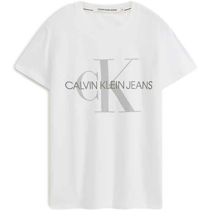 

Укороченный топ унисекс белый Calvin Klein