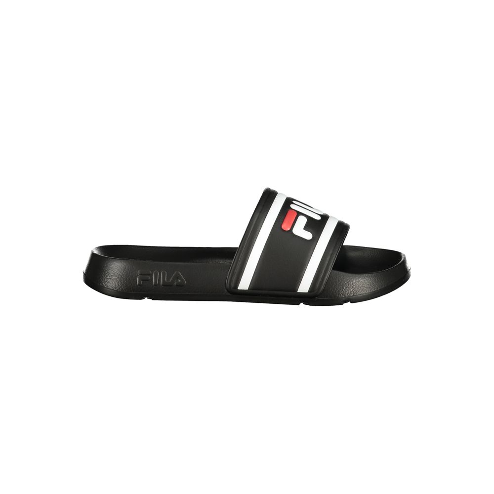 

Черные полиэтиленовые женские сандалии Fila