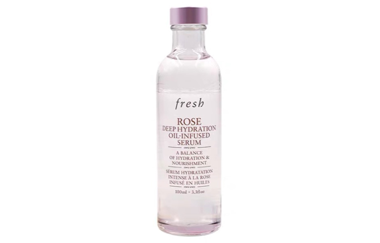 Сыворотка Fresh — Флакон FULEISHI Rose Nourishing Intensive Hydrating Dual Extract Serum для успокоения, 100 мл — фото 2