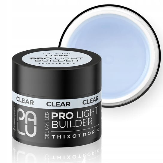 

Самовыравнивающийся прозрачный гель-строитель, 90 г Palu, Pro Light Builder Gel