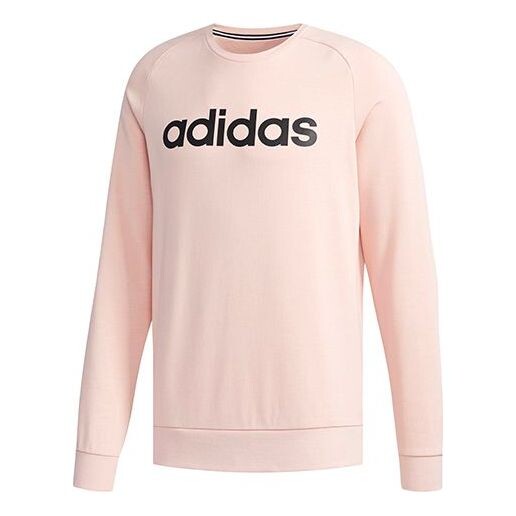 

Толстовка neo logo printing round neck pullover long sleeves pink Adidas, розовый