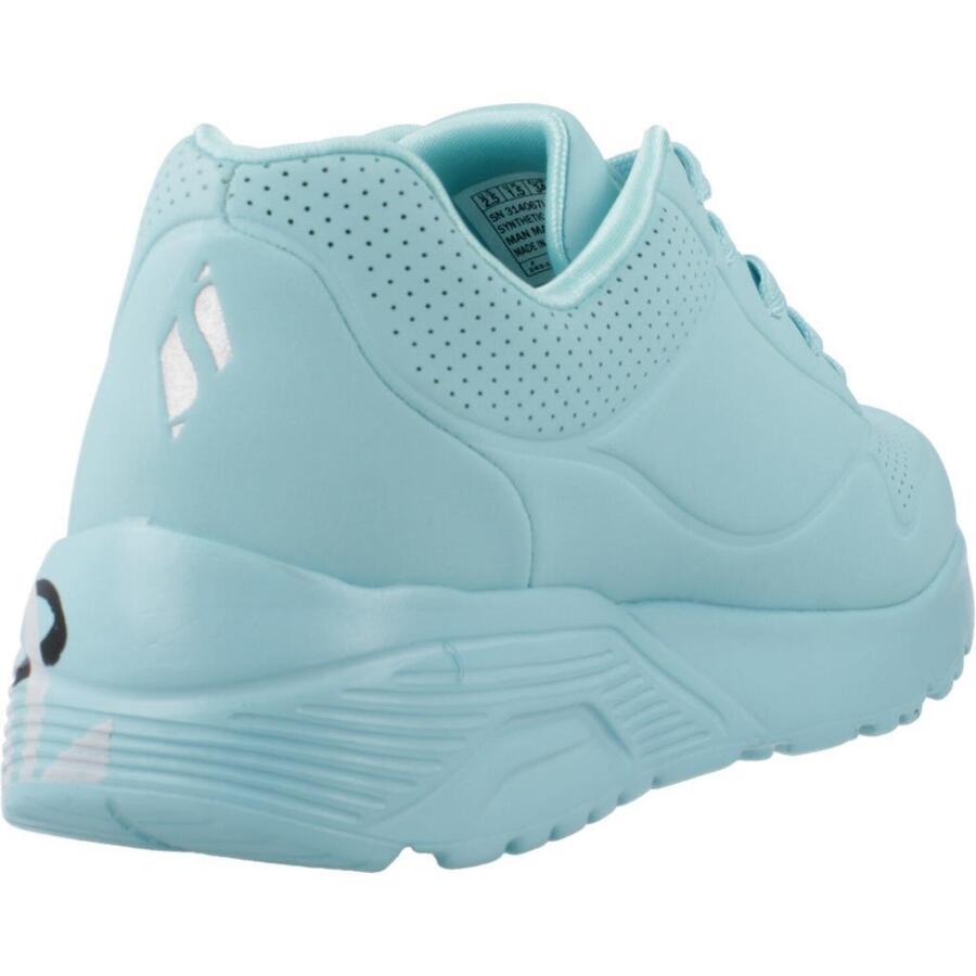 Кроссовки Skechers модель Uno Lite - цвет синий металлик — фото 3