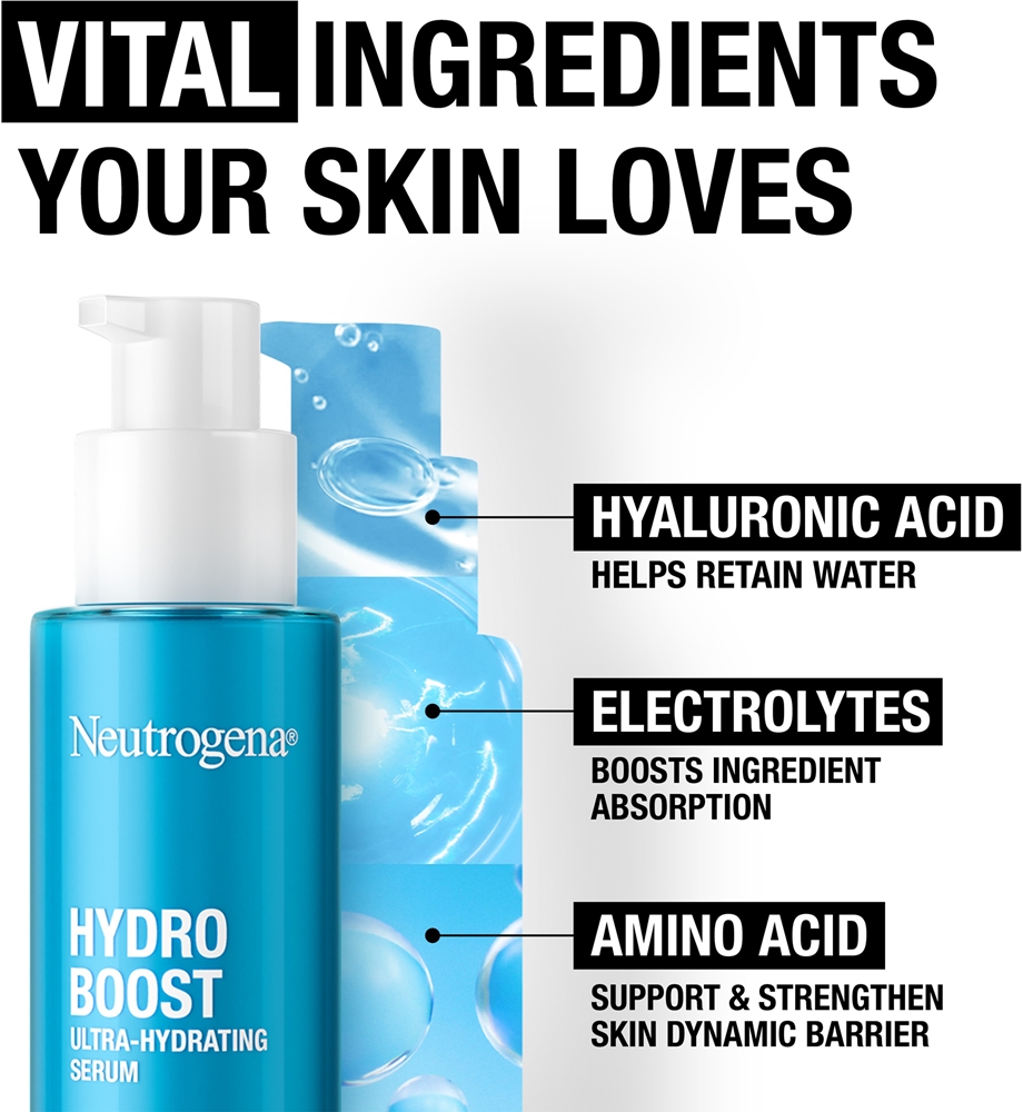 Сыворотка Neutrogena — Интенсивная увлажняющая Hydro Boost, 30 мл — фото 4