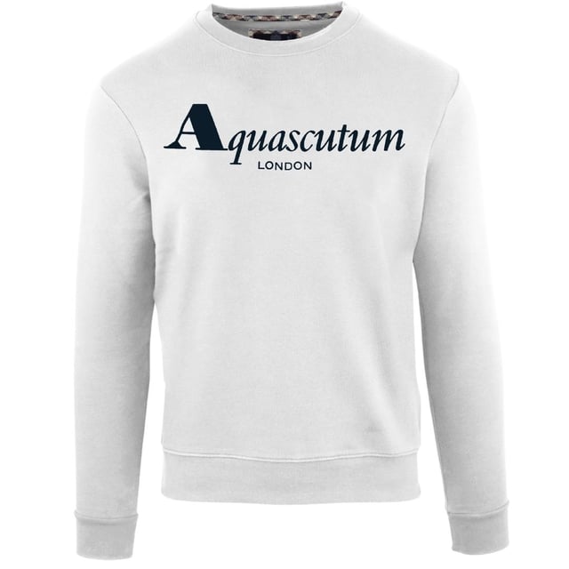 

Толстовка с ярким логотипом London Aquascutum, белый