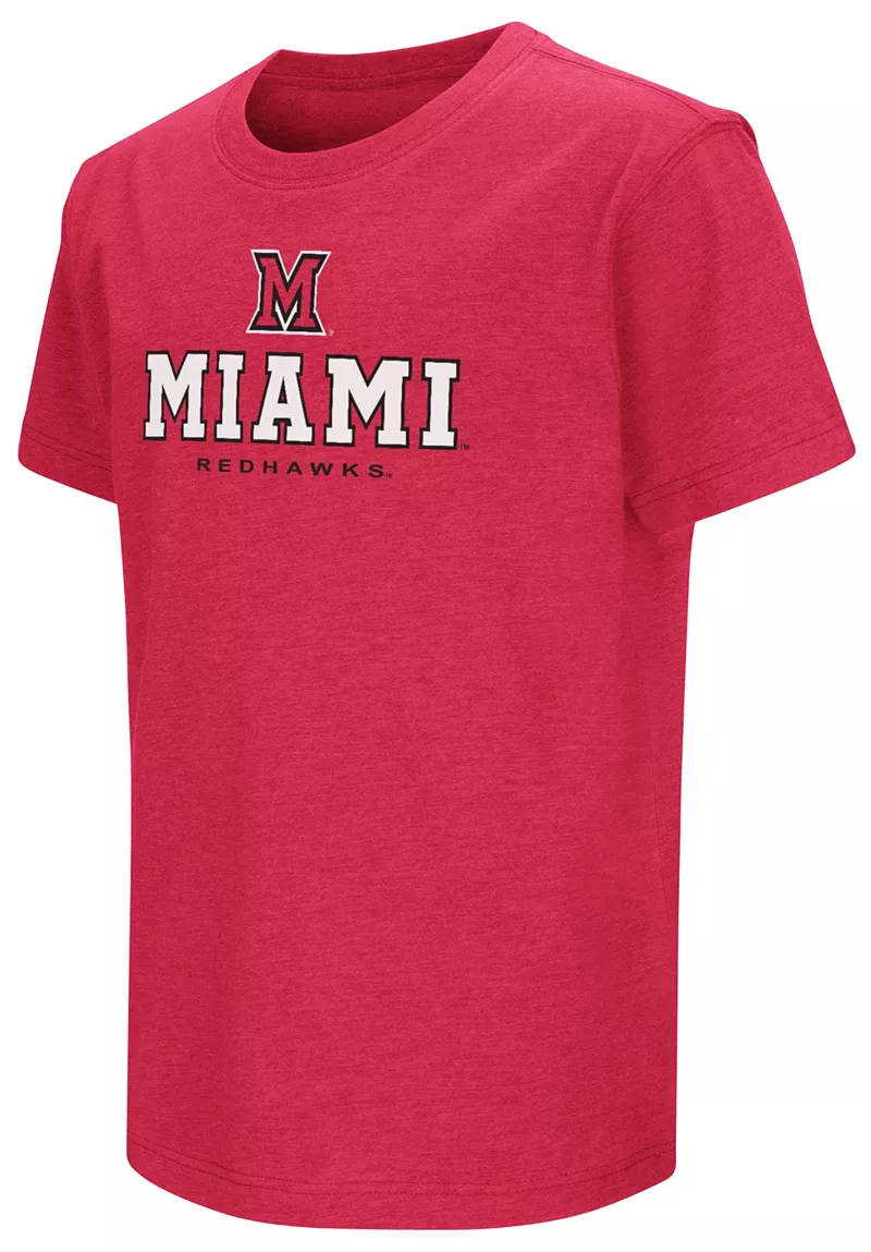 

Красная футболка Colosseum Youth Miami RedHawks