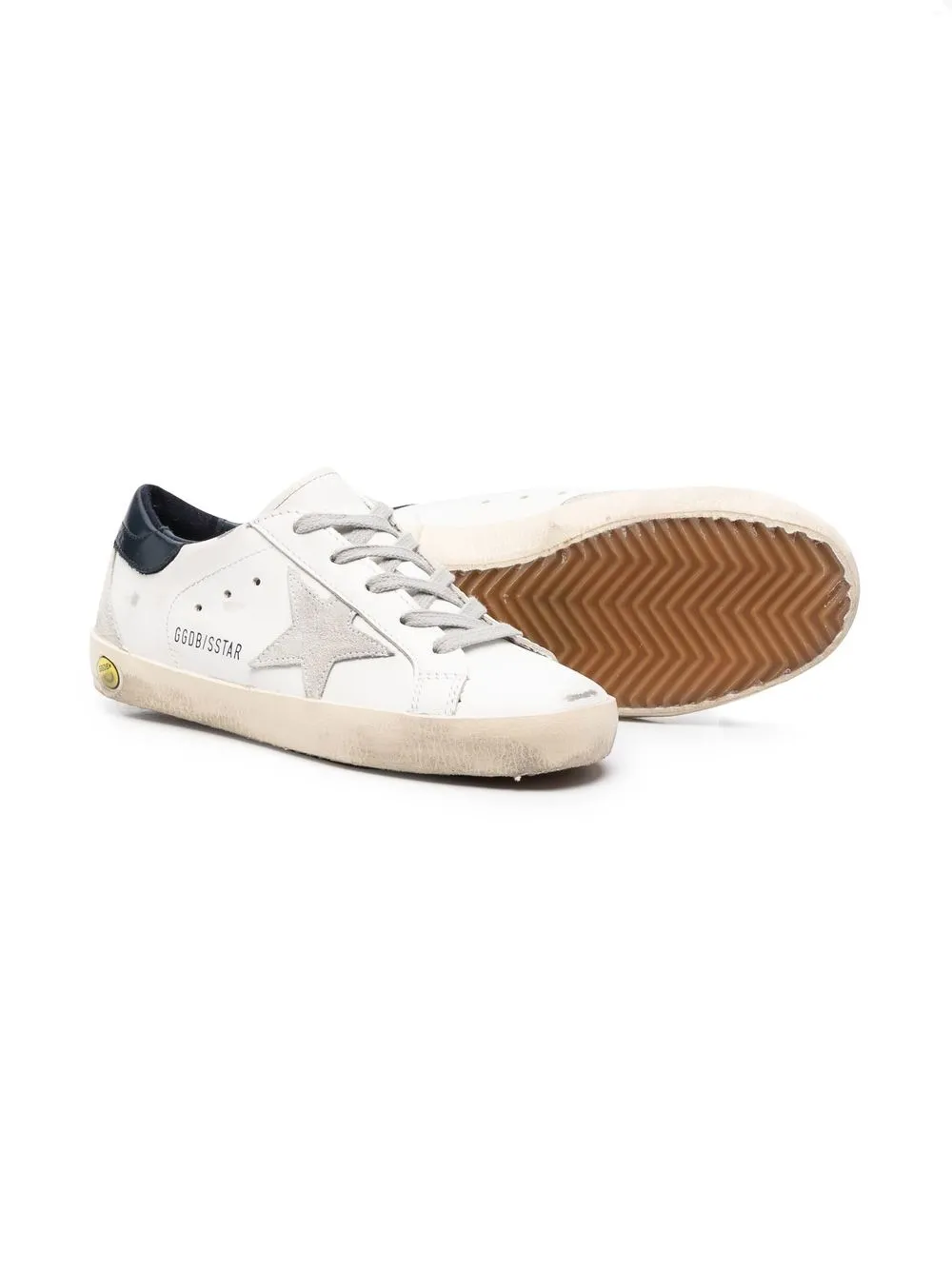 Кеды Superstar на шнуровке Golden Goose Kids, белый — фото 2