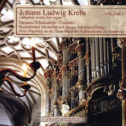 

CD диск Krebs / Kammerchor Michaelstein/Leitung / Goring: V7: Complete Works for Organ