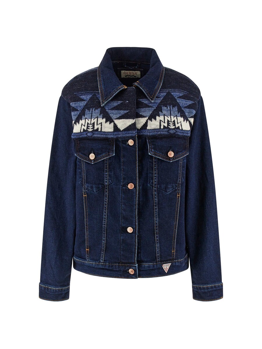 

Джинсовая куртка GUESS Between-Season Jacket, цвет marine blue/navy