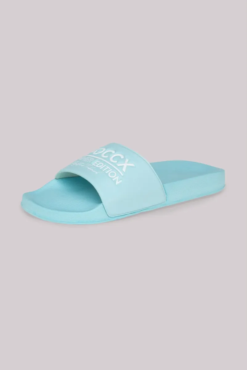 

Мюли SOCCX, подходящие для влажных помещений, цвет Lagoon Blue