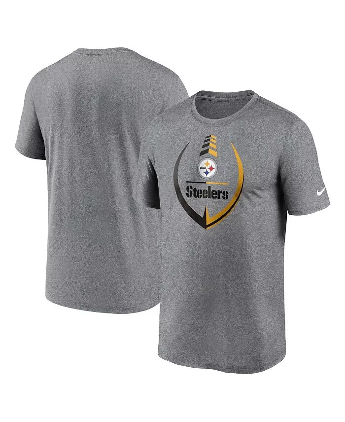 

Мужская серая футболка Pittsburgh Steelers Icon Legend Performance Nike