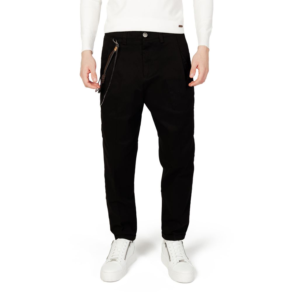 

Черные хлопковые джинсы и брюки Gianni Lupo