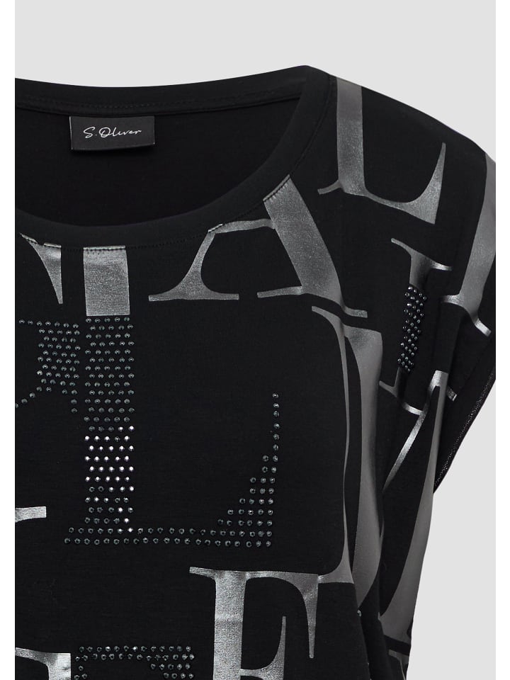 

Топ s.Oliver BLACK LABEL, черный