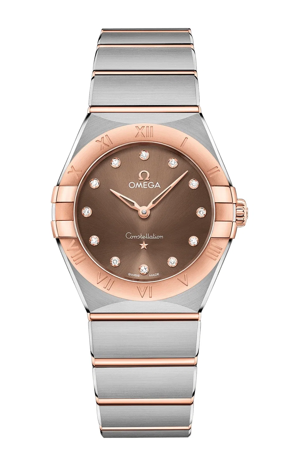 Констеллейшн Манхэттен Кварц 28 мм - 131.20.28.60.63.001 OMEGA, золотой