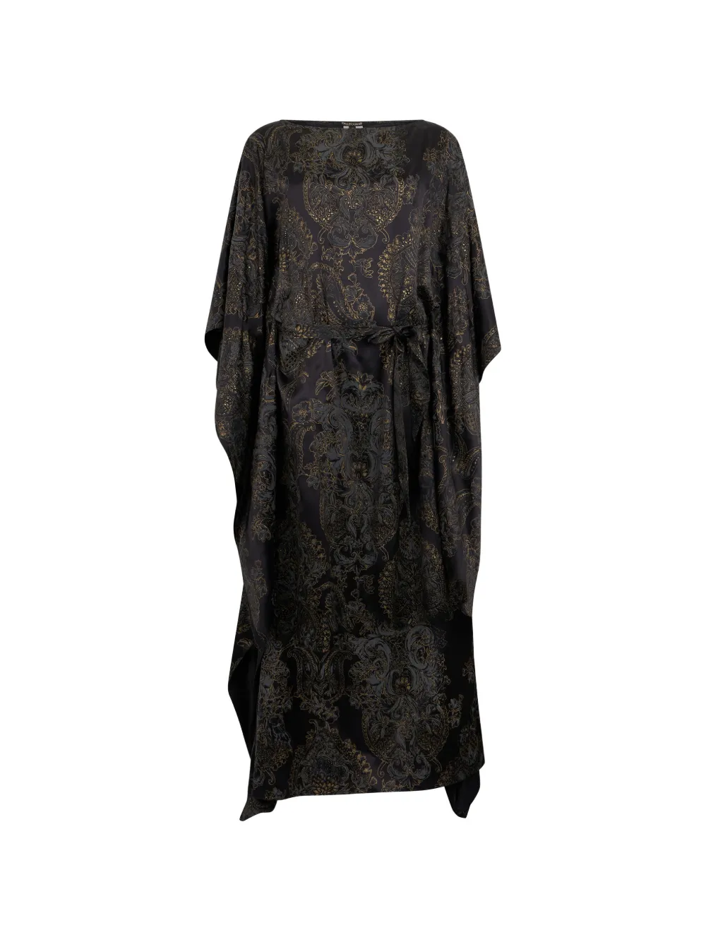

Платье с орнаментальным принтом Roberto Cavalli, черный