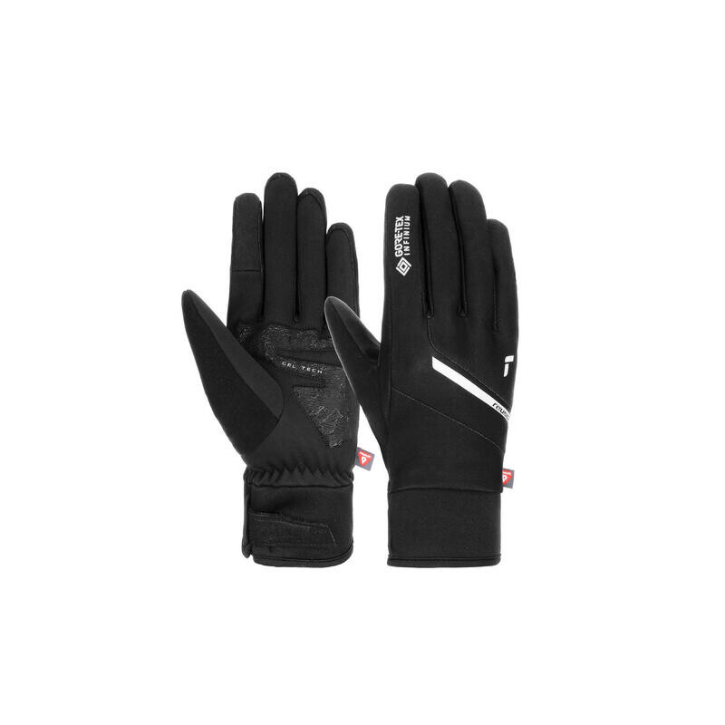 

Лыжные перчатки Reusch, цвет black/plateado/plateado