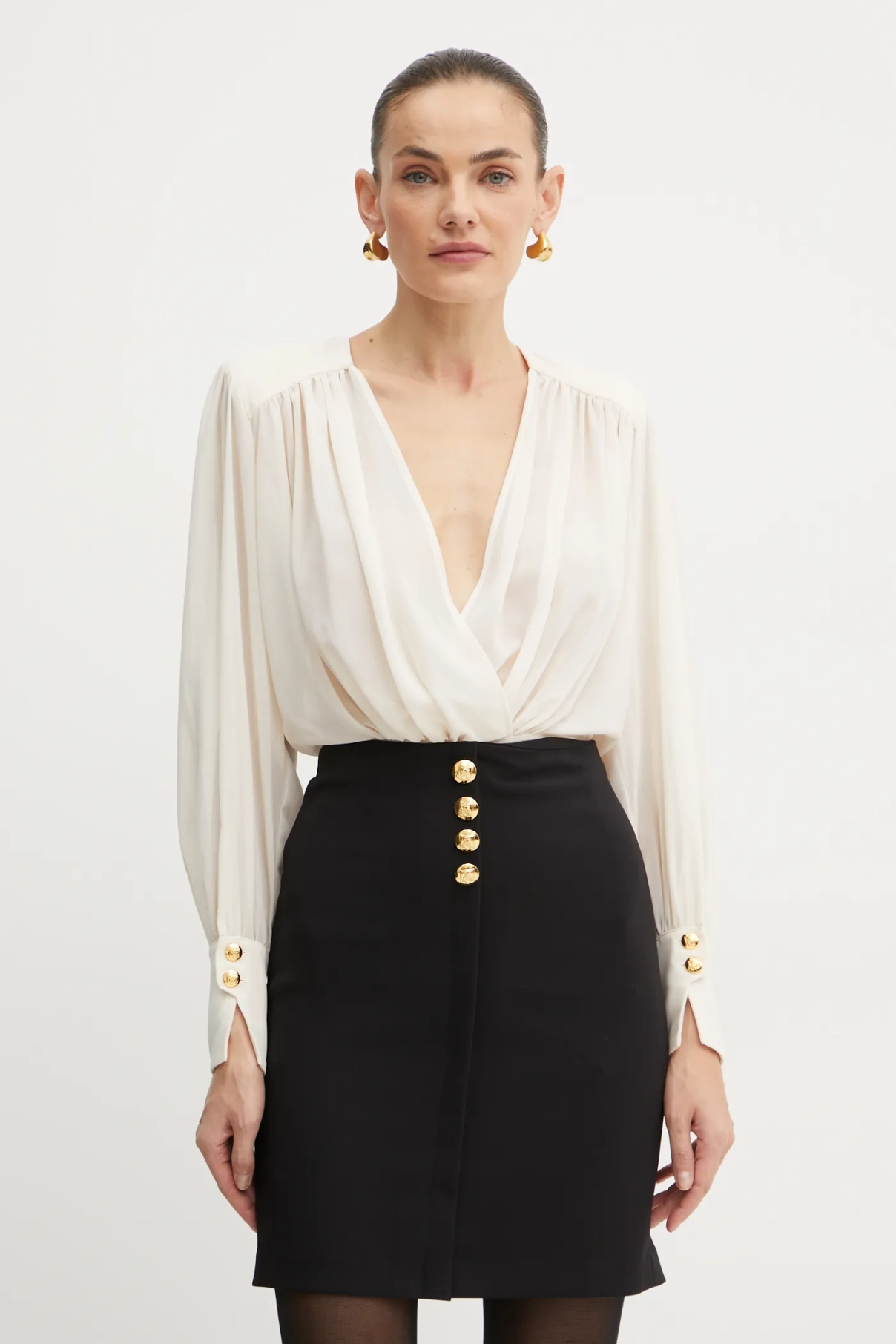 

Платье Elisabetta Franchi, бежевый