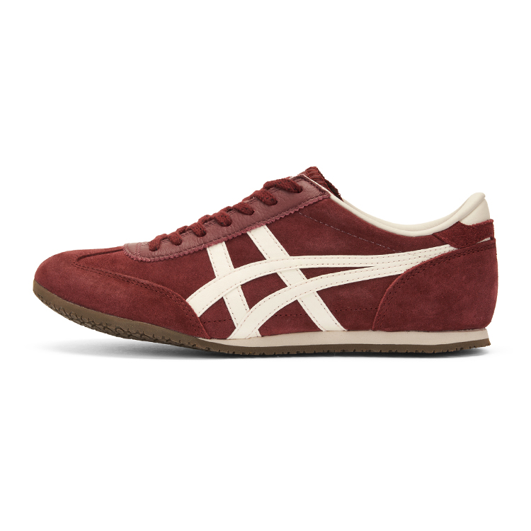 

Onitsuka Tiger Мачу Рейсер устойчивые к истиранию лоу-топы повседневные унисекс бордовые, цвет Burgundy