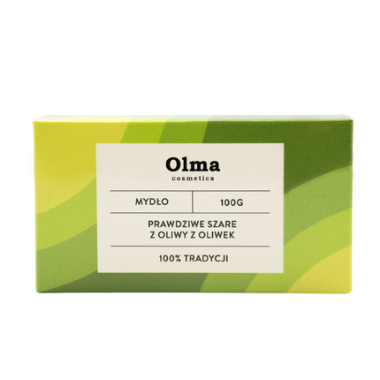 

Настоящее серое мыло с оливковым маслом 100 г Olma Cosmetics