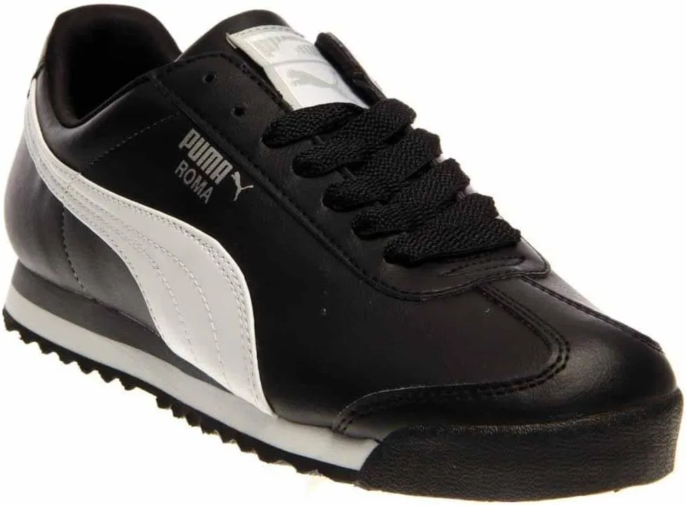 Мужские кроссовки Puma 895540 Roma Basic-M, белый/алый/серый — фото 4