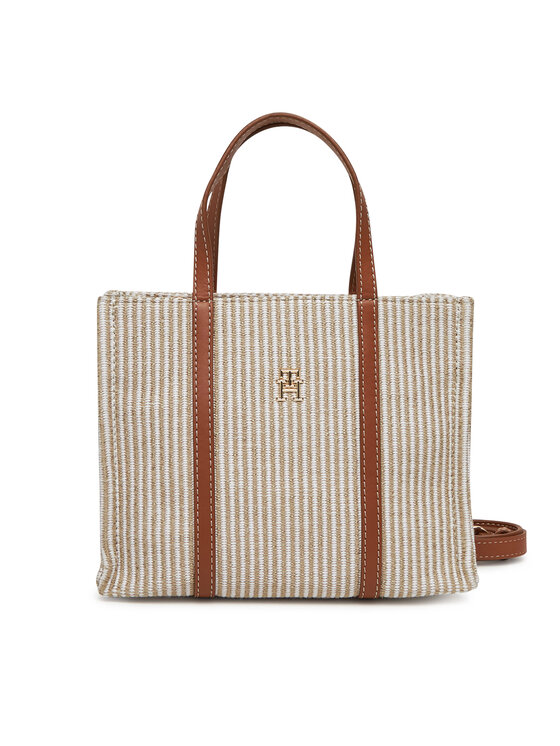 

Сумочка Th Premium Beach Le Mini Tote AW0AW17208 Tommy Hilfiger, бежевый