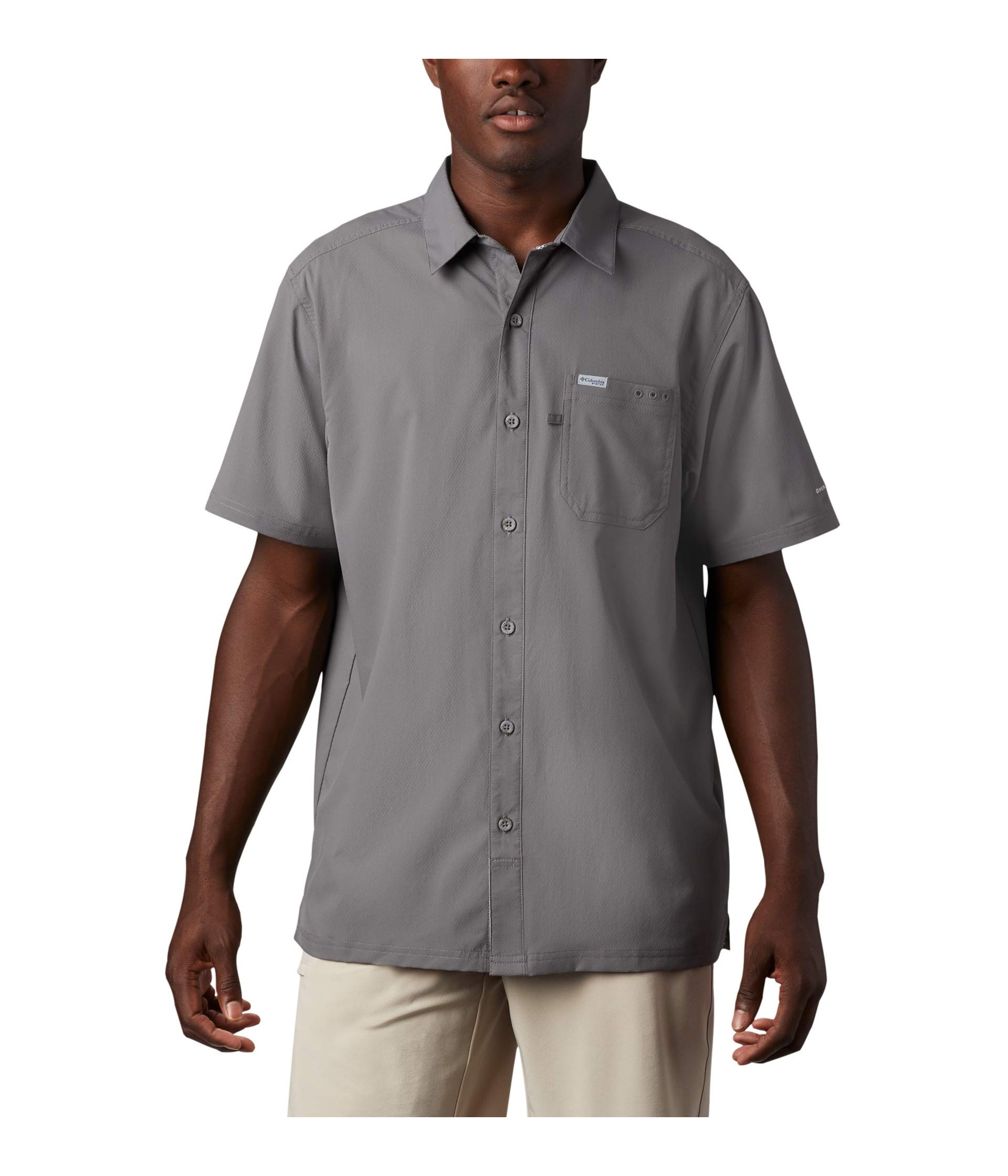 

Рубашка Columbia Slack Tide Camp Shirt, City Grey