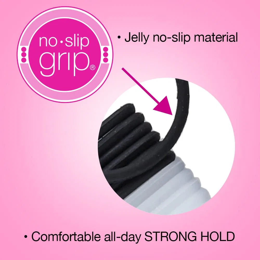 Набор резинок для волос Scunci No-slip Grip Evolution Jelly Ponytailers, 14 шт. Conair — фото 3